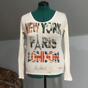 NY, PARIS, LONDON shirt